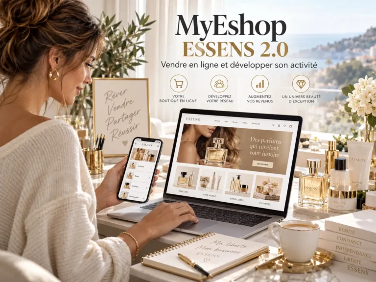 MyEshop ESSENS 2.0 boutique en ligne pour développer une activité VDI